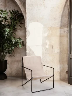 Ferm Living Desert Lounge Chair, sort fra><noscript><img width=