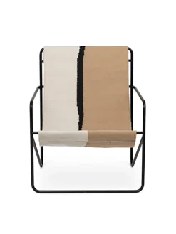 Ferm Living Desert Lounge Chair, sort fra><noscript><img width=