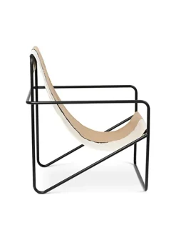 Ferm Living Desert Lounge Chair, sort fra><noscript><img width=