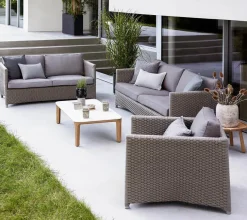 Cane-line Diamond Loungestol inkl. hynde fra><noscript><img width=