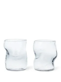 Ferm Living Dimple Glass, set of 2 fra> Service