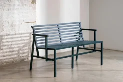 Nine Dining Bench, grøn fra 19 Outdoors> Havebænke