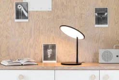 Nine Disc table light, black fra><noscript><img width=