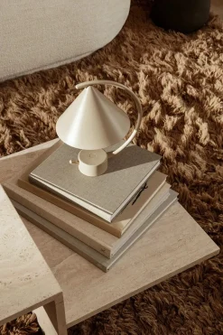 Ferm Living Distinct Coffee Table, Travertine fra> Sofaborde