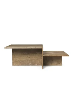 Ferm Living Distinct Coffee Table, Travertine fra><noscript><img width=