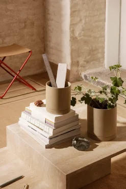 Ferm Living Distinct Coffee Table, Travertine fra><noscript><img width=