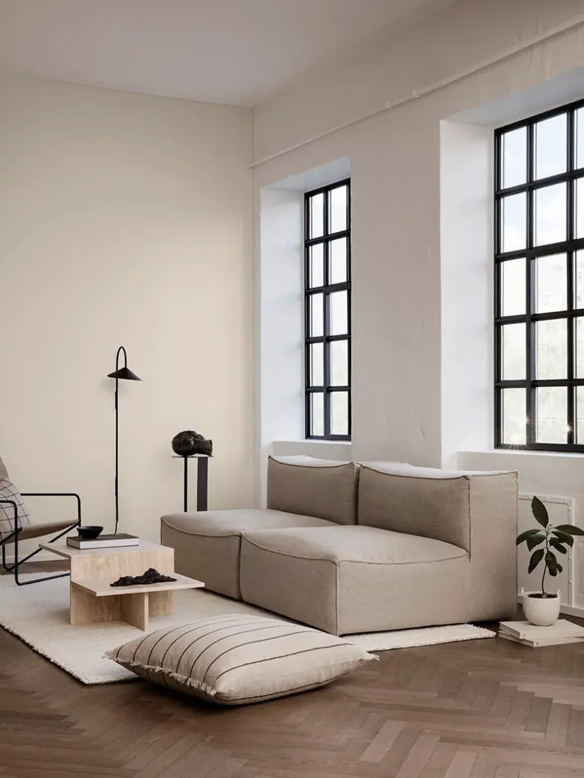 Ferm Living Distinct Coffee Table, Travertine fra> Sofaborde