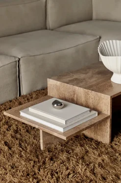 Ferm Living Distinct Coffee Table, Travertine fra><noscript><img width=