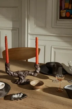 Ferm Living Dito Candle Holder, double fra> Lysestager