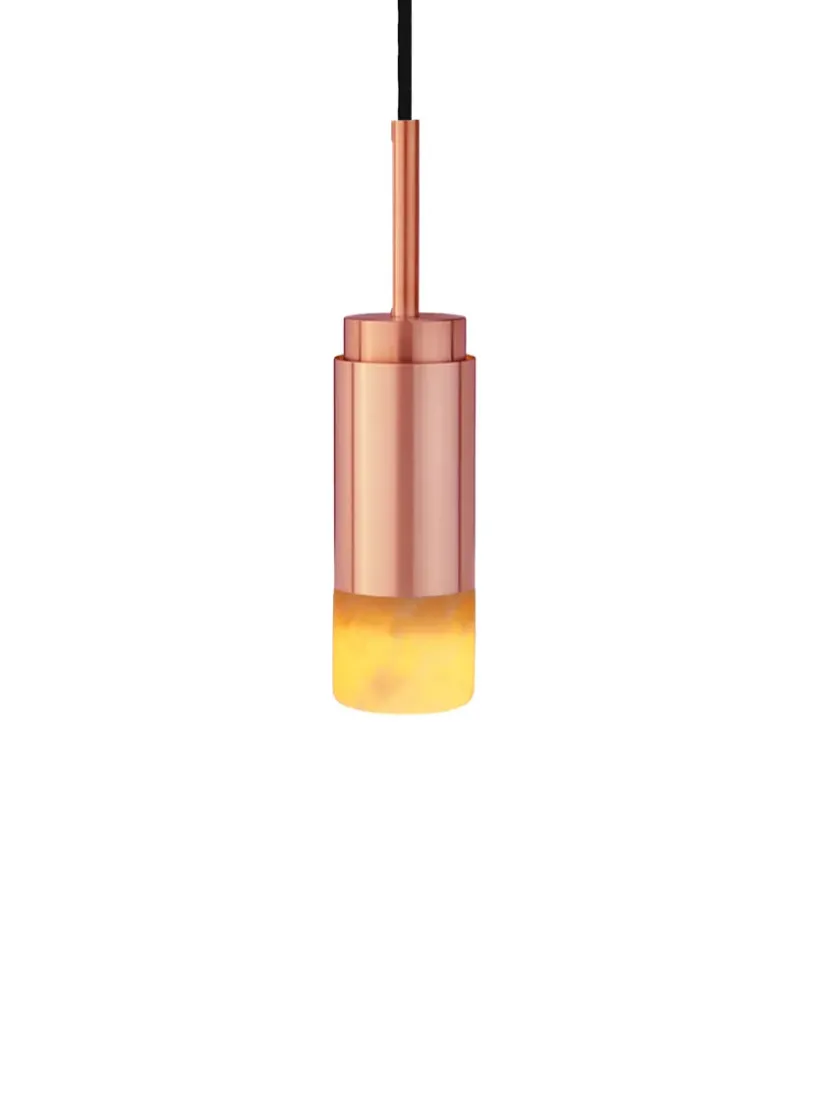 Anour Donya ONYX Cylinder, amber fra> Spots|Pendler