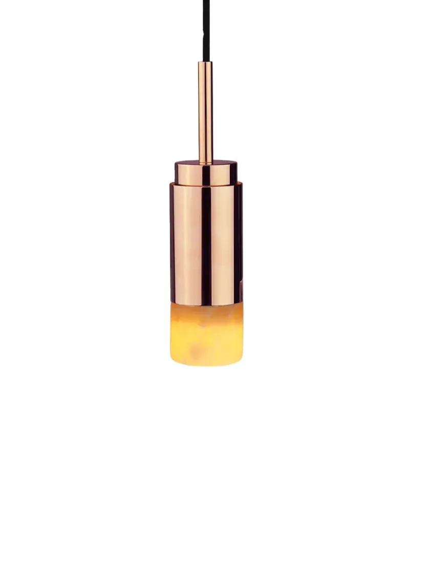 Anour Donya ONYX Cylinder, amber fra> Spots|Pendler