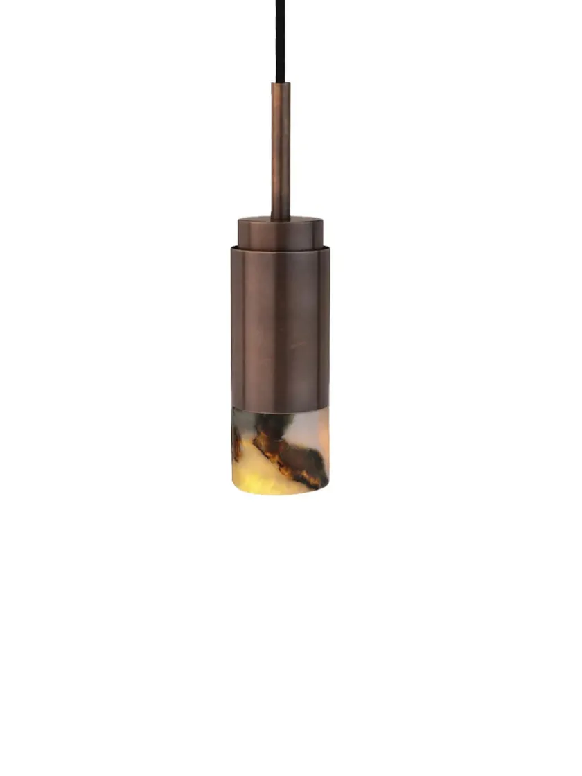 Anour Donya ONYX Cylinder, amber fra> Spots|Pendler