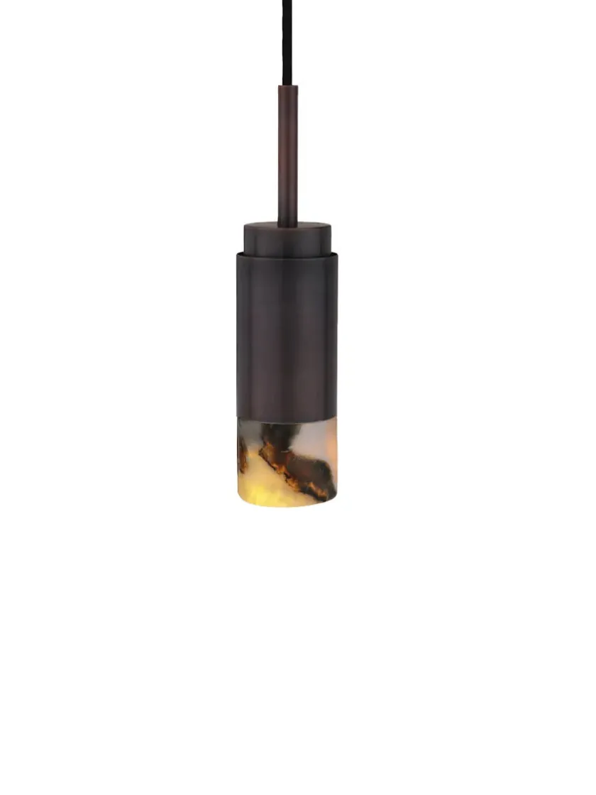 Anour Donya ONYX Cylinder, amber fra> Spots|Pendler