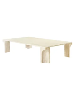 GUBI Doric Coffee Table 140 x 80 cm, Neutral White Travertine fra><noscript><img width=