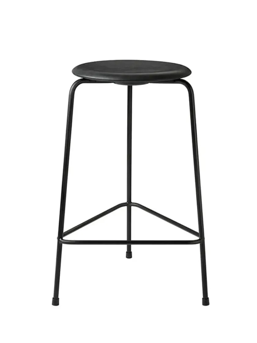 Fritz Hansen Dot barstol, sort af Arne Jacobsen> Barstole