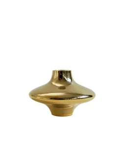 Hein Studio Doublet Candleholder Small, gold fra> Lysestager