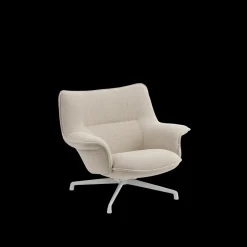 Muuto Doze Lounge Chair, Low Back, Heath tekstil, Tube base fra><noscript><img width=