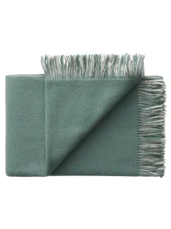 Silkeborg Uldspinderi Drejø Plaid, camel fra><noscript><img width=