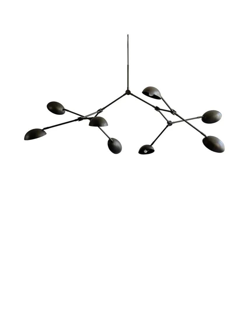 101 Copenhagen Drop Chandelier, bronze fra> Spots|Lysekroner