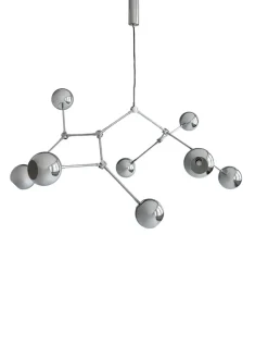 101 Copenhagen Drop Chandelier Globe, Chrome fra><noscript><img width=