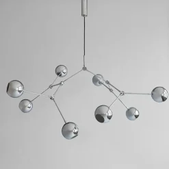 101 Copenhagen Drop Chandelier Globe, Chrome fra><noscript><img width=