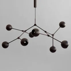 101 Copenhagen Drop Chandelier Globe, Chrome fra><noscript><img width=