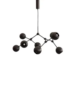 101 Copenhagen Drop Chandelier Globe, Mini, Burned Black fra> Lysekroner|Spots
