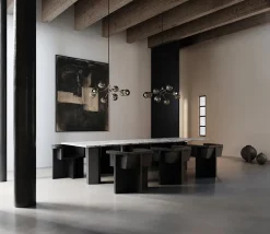 101 Copenhagen Drop Chandelier Globe, Mini, Burned Black fra><noscript><img width=