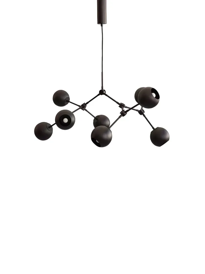 101 Copenhagen Drop Chandelier Globe, Mini, Chrome fra> Lysekroner|Spots
