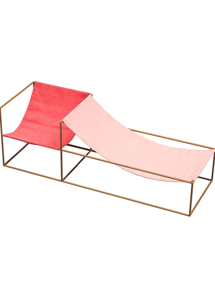Valerie Objects Duo Seat, blue/green fra> Sofaer