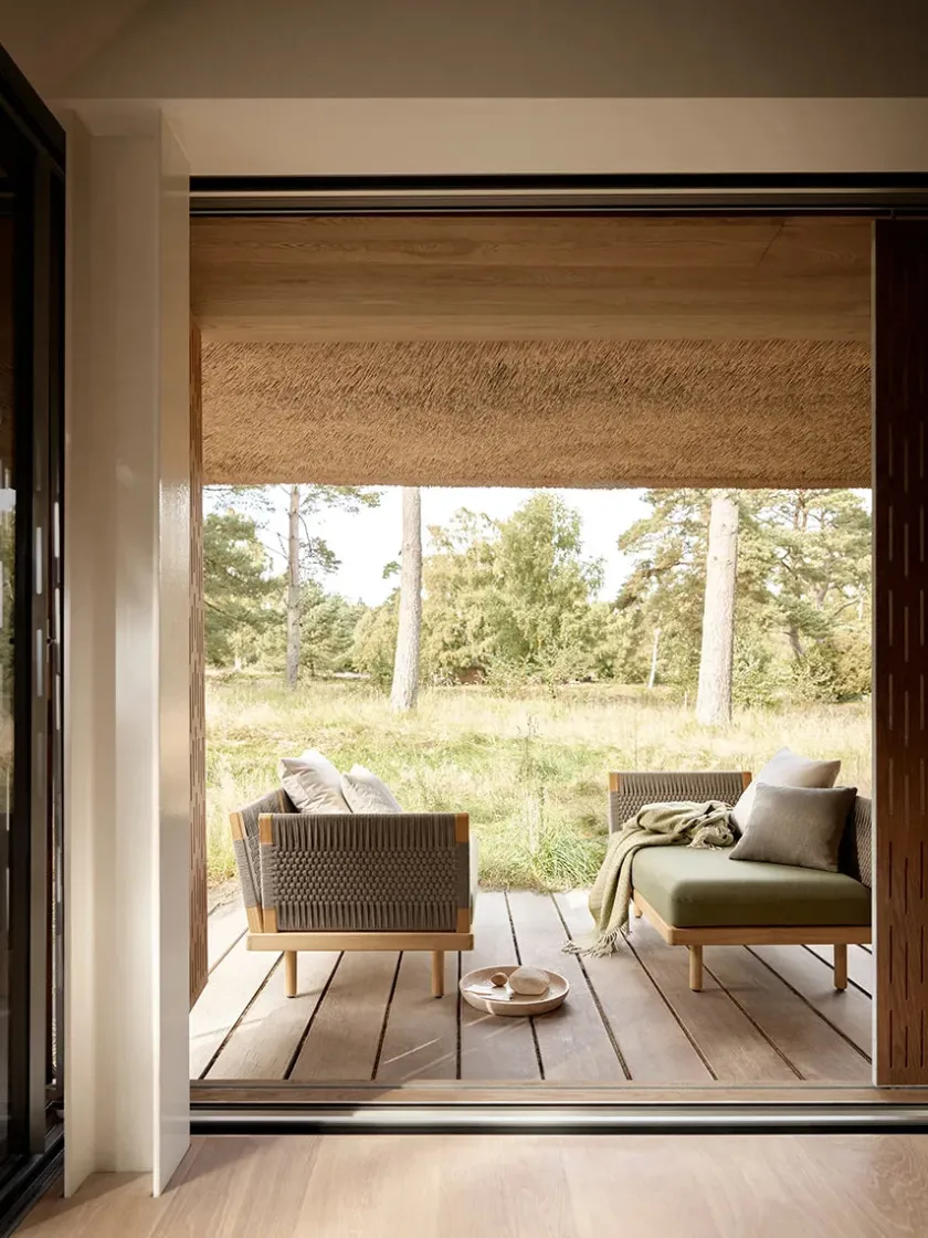 Carl Hansen & Søn E520 Embrace Outdoor Loungemodul fra> Udendørs Loungemøbler
