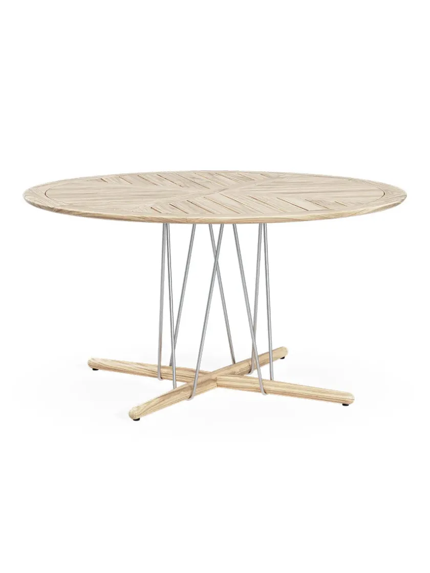 Carl Hansen & Søn E022 Havebord, Ø140 fra> Haveborde
