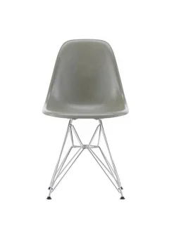Vitra Eames Fiberglass Chair DSR, krom fra> Spisebordsstole