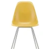 Vitra Eames Fiberglass Chair DSX, krom fra> Spisebordsstole