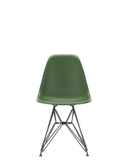 Vitra Eames Plastic Side Chair DSR, sort pulverlakeret fra><noscript><img width=