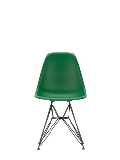 Vitra Eames Plastic Side Chair DSR, sort pulverlakeret fra><noscript><img width=