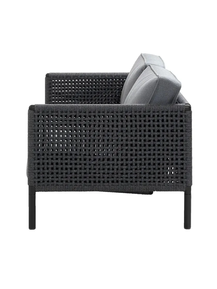 Cane-line Encore 2-pers. Sofa, Soft Rope fra> Udendørs Loungemøbler