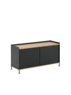 Muuto Enfold Sideboard, 124 x 45 cm fra> Skænke