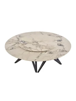 Ligne Roset Ennéa spisebord med Lazy Susan fra><noscript><img width=