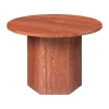 GUBI Epic Coffee Table Ø60 cm, travertine fra> Sofaborde