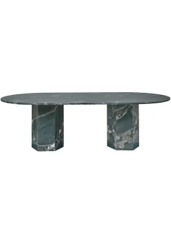 GUBI Epic Outdoor Dining Table, elliptical fra> Haveborde