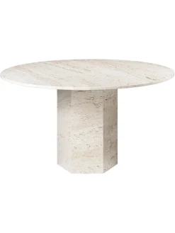 GUBI Epic spisebord Ø130 fra> Spiseborde