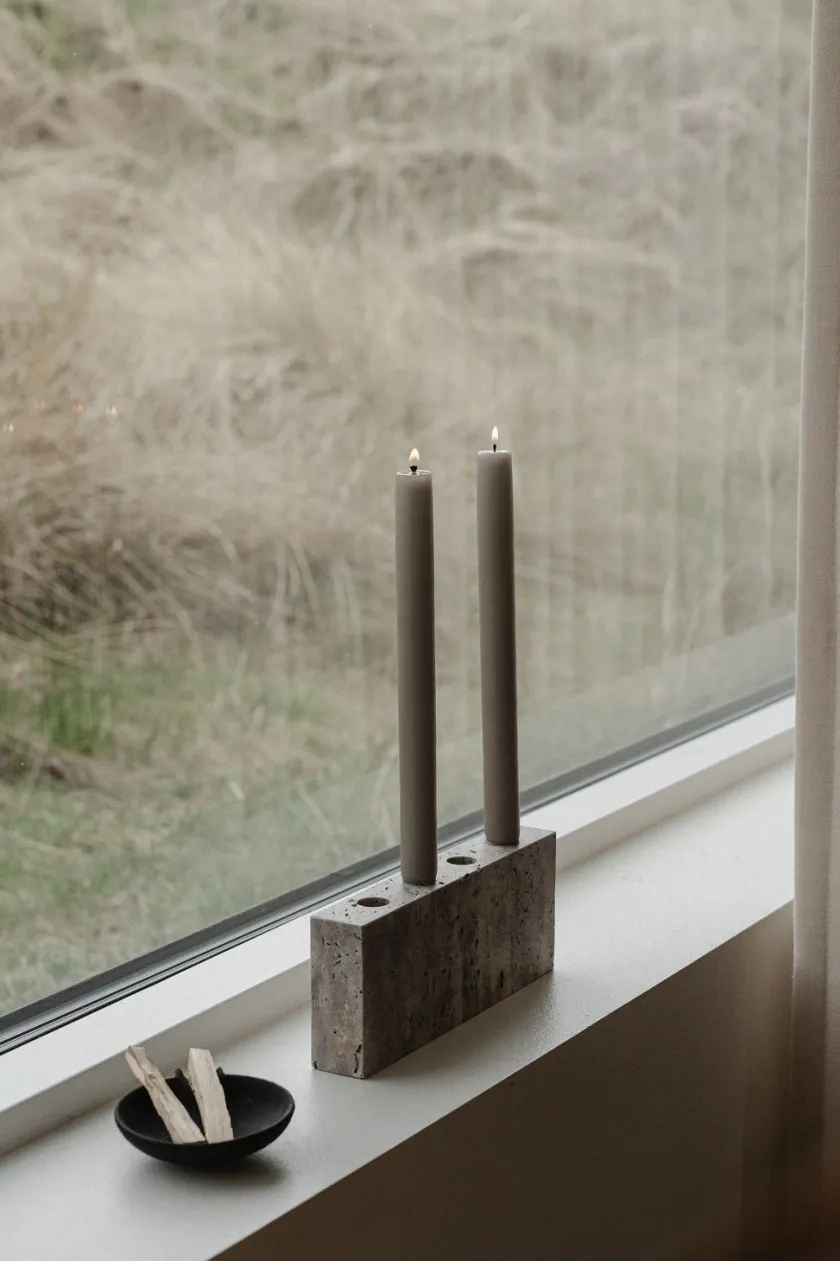 Wabi Sabi Nordic Epode Lysestage fra> Gaver Til Hende|Kalenderlys & Julelysestager