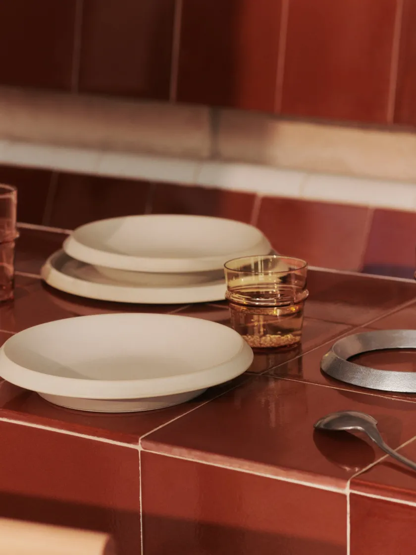 Ferm Living Erena Serving Platter - Ø35 fra> Service