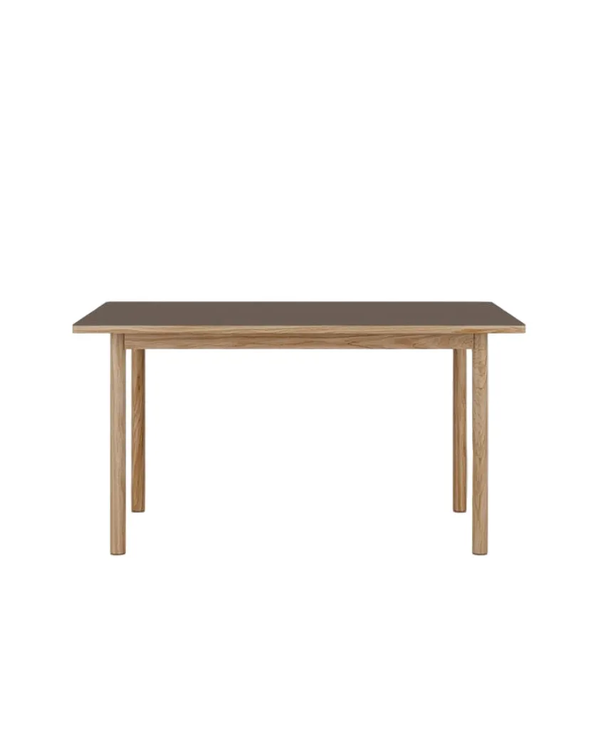 Tablelab ESSENTIAL OAK spisebord 220x90 cm Espresso, fra> Spiseborde