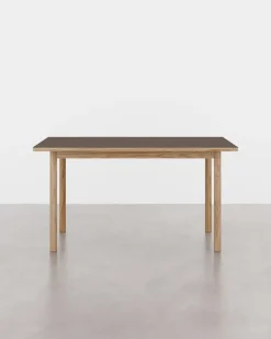 Tablelab ESSENTIAL OAK spisebord 220x90 cm Espresso, fra><noscript><img width=