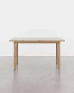 Tablelab ESSENTIAL OAK spisebord 140x90 cm Mushroom, fra> Spiseborde