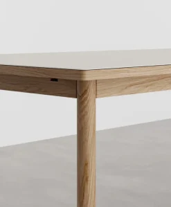 Tablelab ESSENTIAL OAK spisebord 140x90 cm Mushroom, fra><noscript><img width=