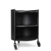 Ferm Living Eve Storage, black fra> Rulleborde/Barvogn|Sideborde Og Små Borde