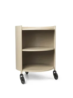 Ferm Living Eve Storage, cashmere fra> Rulleborde/Barvogn|Sideborde Og Små Borde
